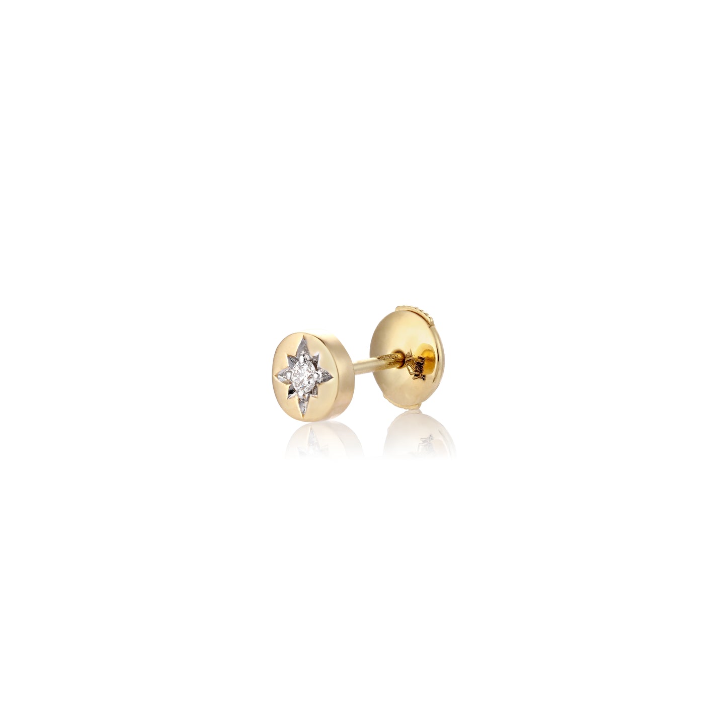 Serious Spark single earring