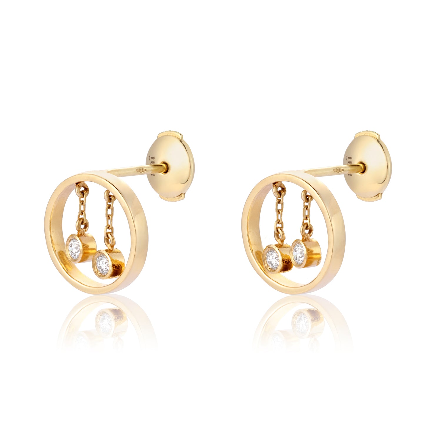 Twinkling Twin earring pair